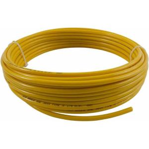 imageMytee Products 14quot OD x 100 Black SAE J844 Nylon Air Brake Tubing DOT Approved  Pneumatic Nylon Air Line Hose for Air Brake SystemYellow