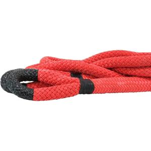 imageMytee Products 1quot x30 Kinetic Recovery Rope wVelcro Strap ampamp Tote Bag  33900 LBS Red ampamp Black  Heavy Duty Kinetic Energy Tow Rope  Offroad Snatch Strap for Truck SUV UTV ATV Car Tractor2 x 30