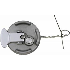 imageMytee Products 2 Pk 4quot Lever Aluminum NonLocking ampamp Vented Truck Fuel Tank Cap Compatible with Peterbilt 330 379 389 337 340 579 Replace 11048591001  Pack