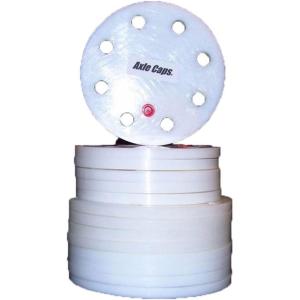 imageMytee Products 22 Piece Set Axle Caps  Semi Axle Covers for Towing Semi Trucks14 Piece Set