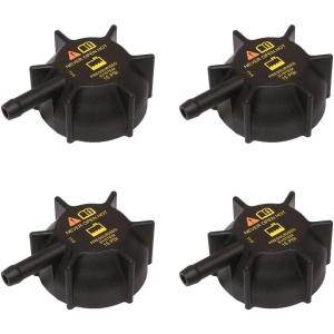 imageMytee Products 4 Pack Surge Tank Cap Works WSurge Tank N5346001 Compatible with 20082010 Kenworth and Peterbilt Truck Replaces N53480014  Pack