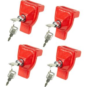 imageMytee Products Cast Iron Air Brake Glad Hand Lock for Tractor Trailer4  Pack