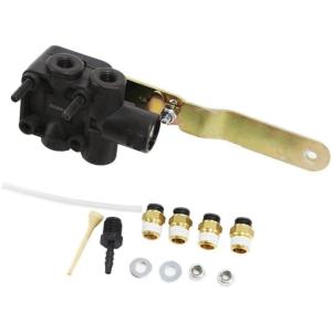 imageMytee Products Height Control Leveling Valve wDump Feature Fits Peterbilt Freightliner 0802947OEM 2 Pack1  Pack