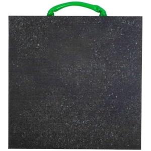imageMytee Products Medium Outrigger Pad 18quot x 18quot x 15quot Thick for Crane Wrecker Tow Truck Service Truck  Black1  Pack