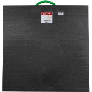 imageMytee Products Medium Outrigger Pad 30quot x 30quot 2quot Thick for Crane Wrecker Tow Truck Service Truck  Black 2 PackStandard