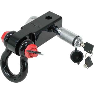 imageMytee Products Shackle Hitch Receiver 2 Inch with 58quot Hitch Pin ampamp 34 D Ring Shackle  11000 lbs WLL  Heavy Duty Reciever Kit Offroad Towing Accessories for Trucks ampamp Jeeps Vehicle Recovery58 Hitch Lock Pin 1  Pack