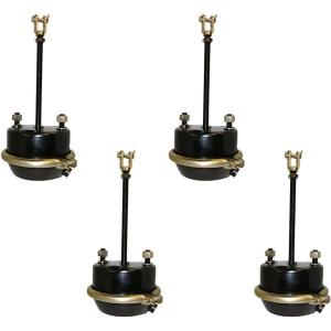 imageMytee Products Type 24 Service Brake Chamber 25quot Long Stroke for semi Truck Trailer Replaces 1427001 5008636 K025364 SC24XL SC24XLCW ZZSC24XL4  Pack