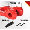image58quot Omega Coupling Link Grade 80 16000 lbs Load Capacity2  Pack