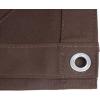 image6 x 8 Dark Brown Canvas Tarp 12oz  Water Resistant ampamp Breathable  Heavy Duty Tarps  Multipurpose Tarpaulin Cover for Camping TentDark Brown