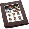 image6 x 8 Dark Brown Canvas Tarp 12oz  Water Resistant ampamp Breathable  Heavy Duty Tarps  Multipurpose Tarpaulin Cover for Camping TentDark Brown