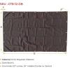 image6 x 8 Dark Brown Canvas Tarp 12oz  Water Resistant ampamp Breathable  Heavy Duty Tarps  Multipurpose Tarpaulin Cover for Camping TentDark Brown