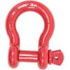 imageMytee Products 118quot Anchor Shackle Forged Carbon Steel wAlloy Screw Pin WLL  950 Tons 19000 lbs Double Rust Protection Heavy Duty D Ring Shackle for Towing Rigging ampamp Vehicle Recovery 2 Pack8  Pack