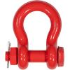 imageMytee Products 118quot Anchor Shackle Forged Carbon Steel wAlloy Screw Pin WLL  950 Tons 19000 lbs Double Rust Protection Heavy Duty D Ring Shackle for Towing Rigging ampamp Vehicle Recovery 2 Pack8  Pack