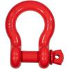 imageMytee Products 118quot Anchor Shackle Forged Carbon Steel wAlloy Screw Pin WLL  950 Tons 19000 lbs Double Rust Protection Heavy Duty D Ring Shackle for Towing Rigging ampamp Vehicle Recovery 2 Pack1  Pack