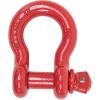 imageMytee Products 118quot Anchor Shackle Forged Carbon Steel wAlloy Screw Pin WLL  950 Tons 19000 lbs Double Rust Protection Heavy Duty D Ring Shackle for Towing Rigging ampamp Vehicle Recovery 2 Pack8  Pack