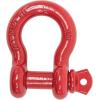 imageMytee Products 118quot Anchor Shackle Forged Carbon Steel wAlloy Screw Pin WLL  950 Tons 19000 lbs Double Rust Protection Heavy Duty D Ring Shackle for Towing Rigging ampamp Vehicle Recovery 2 Pack10  Pack