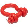 imageMytee Products 118quot Anchor Shackle Forged Carbon Steel wAlloy Screw Pin WLL  950 Tons 19000 lbs Double Rust Protection Heavy Duty D Ring Shackle for Towing Rigging ampamp Vehicle Recovery 2 Pack1  Pack