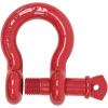 imageMytee Products 118quot Anchor Shackle Forged Carbon Steel wAlloy Screw Pin WLL  950 Tons 19000 lbs Double Rust Protection Heavy Duty D Ring Shackle for Towing Rigging ampamp Vehicle Recovery 2 Pack4  Pack