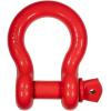 imageMytee Products 118quot Anchor Shackle Forged Carbon Steel wAlloy Screw Pin WLL  950 Tons 19000 lbs Double Rust Protection Heavy Duty D Ring Shackle for Towing Rigging ampamp Vehicle Recovery 2 Pack1  Pack