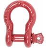 imageMytee Products 118quot Anchor Shackle Forged Carbon Steel wAlloy Screw Pin WLL  950 Tons 19000 lbs Double Rust Protection Heavy Duty D Ring Shackle for Towing Rigging ampamp Vehicle Recovery 2 Pack1  Pack