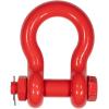 imageMytee Products 118quot Anchor Shackle Forged Carbon Steel wAlloy Screw Pin WLL  950 Tons 19000 lbs Double Rust Protection Heavy Duty D Ring Shackle for Towing Rigging ampamp Vehicle Recovery 2 Pack10  Pack