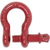 imageMytee Products 118quot Anchor Shackle Forged Carbon Steel wAlloy Screw Pin WLL  950 Tons 19000 lbs Double Rust Protection Heavy Duty D Ring Shackle for Towing Rigging ampamp Vehicle Recovery 2 Pack10  Pack