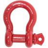 imageMytee Products 118quot Anchor Shackle Forged Carbon Steel wAlloy Screw Pin WLL  950 Tons 19000 lbs Double Rust Protection Heavy Duty D Ring Shackle for Towing Rigging ampamp Vehicle Recovery 2 Pack1  Pack