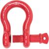 imageMytee Products 118quot Anchor Shackle Forged Carbon Steel wAlloy Screw Pin WLL  950 Tons 19000 lbs Double Rust Protection Heavy Duty D Ring Shackle for Towing Rigging ampamp Vehicle Recovery 2 Pack2  Pack