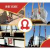 imageMytee Products 118quot Anchor Shackle Forged Carbon Steel wAlloy Screw Pin WLL  950 Tons 19000 lbs Double Rust Protection Heavy Duty D Ring Shackle for Towing Rigging ampamp Vehicle Recovery 2 Pack2  Pack