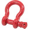 imageMytee Products 118quot Anchor Shackle Forged Carbon Steel wAlloy Screw Pin WLL  950 Tons 19000 lbs Double Rust Protection Heavy Duty D Ring Shackle for Towing Rigging ampamp Vehicle Recovery 2 Pack2  Pack
