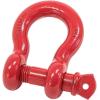 imageMytee Products 118quot Anchor Shackle Forged Carbon Steel wAlloy Screw Pin WLL  950 Tons 19000 lbs Double Rust Protection Heavy Duty D Ring Shackle for Towing Rigging ampamp Vehicle Recovery 2 Pack1  Pack