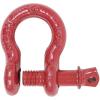 imageMytee Products 118quot Anchor Shackle Forged Carbon Steel wAlloy Screw Pin WLL  950 Tons 19000 lbs Double Rust Protection Heavy Duty D Ring Shackle for Towing Rigging ampamp Vehicle Recovery 2 Pack1  Pack
