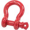 imageMytee Products 118quot Anchor Shackle Forged Carbon Steel wAlloy Screw Pin WLL  950 Tons 19000 lbs Double Rust Protection Heavy Duty D Ring Shackle for Towing Rigging ampamp Vehicle Recovery 2 Pack4  Pack