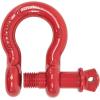 imageMytee Products 118quot Anchor Shackle Forged Carbon Steel wAlloy Screw Pin WLL  950 Tons 19000 lbs Double Rust Protection Heavy Duty D Ring Shackle for Towing Rigging ampamp Vehicle Recovery 2 Pack8  Pack