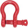 imageMytee Products 118quot Anchor Shackle Forged Carbon Steel wAlloy Screw Pin WLL  950 Tons 19000 lbs Double Rust Protection Heavy Duty D Ring Shackle for Towing Rigging ampamp Vehicle Recovery 2 Pack2  Pack