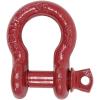 imageMytee Products 118quot Anchor Shackle Forged Carbon Steel wAlloy Screw Pin WLL  950 Tons 19000 lbs Double Rust Protection Heavy Duty D Ring Shackle for Towing Rigging ampamp Vehicle Recovery 2 Pack1  Pack