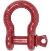 imageMytee Products 118quot Anchor Shackle Forged Carbon Steel wAlloy Screw Pin WLL  950 Tons 19000 lbs Double Rust Protection Heavy Duty D Ring Shackle for Towing Rigging ampamp Vehicle Recovery 2 Pack10  Pack