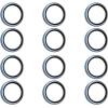 imageMytee Products 12 Pk Wheel Seal Long fe Seal p Performs wAll TMC Recognized Hub Lubricants Replaces 370001A Eaton 504847 Freightner ETN 50484712  Pack
