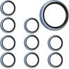 imageMytee Products 12 Pk Wheel Seal Long fe Seal p Performs wAll TMC Recognized Hub Lubricants Replaces 370001A Eaton 504847 Freightner ETN 50484712  Pack