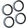 imageMytee Products 12 Pk Wheel Seal Long fe Seal p Performs wAll TMC Recognized Hub Lubricants Replaces 370001A Eaton 504847 Freightner ETN 5048474  Pack