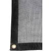 imageMytee Products 12x20 Black 70 Shade Mesh Tarp for Outdoor wGrommets  6 Oz Extra Durable Heavy Duty Mesh Tarps for Dump Truck Rolloff Trucks  Mesh Shade Net Cloth for Sun Plant PatioBlack