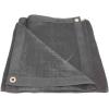 imageMytee Products 12x20 Black 70 Shade Mesh Tarp for Outdoor wGrommets  6 Oz Extra Durable Heavy Duty Mesh Tarps for Dump Truck Rolloff Trucks  Mesh Shade Net Cloth for Sun Plant PatioBlack