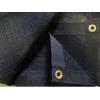 imageMytee Products 12x20 Black 70 Shade Mesh Tarp for Outdoor wGrommets  6 Oz Extra Durable Heavy Duty Mesh Tarps for Dump Truck Rolloff Trucks  Mesh Shade Net Cloth for Sun Plant PatioBlack