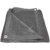 imageMytee Products 12x20 Black 70 Shade Mesh Tarp for Outdoor wGrommets  6 Oz Extra Durable Heavy Duty Mesh Tarps for Dump Truck Rolloff Trucks  Mesh Shade Net Cloth for Sun Plant PatioBlack