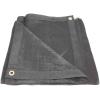 imageMytee Products 12x20 Black 70 Shade Mesh Tarp for Outdoor wGrommets  6 Oz Extra Durable Heavy Duty Mesh Tarps for Dump Truck Rolloff Trucks  Mesh Shade Net Cloth for Sun Plant PatioBlack