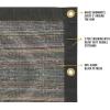 imageMytee Products 12x26 10oz Multi Mesh Tarp PVC Coated Poly Shade Netting Trash ROLLOff2  Pack