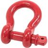 imageMytee Products 138quot Anchor Shackle Forged Carbon Steel wAlloy Screw Pin Load Limit  135 Tons 27000 lbs Double Rust Protection Heavy Duty D Ring Shackle for Towing Rigging ampamp Vehicle Recovery