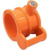 imageMytee Products 2 Pack King Pin Lock Heavy Duty Orange Powder Coated with Safety Ribbon Works with Class 8 Vehicles and RV TrailersOrange