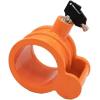 imageMytee Products 2 Pack King Pin Lock Heavy Duty Orange Powder Coated with Safety Ribbon Works with Class 8 Vehicles and RV TrailersOrange