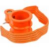 imageMytee Products 2 Pack King Pin Lock Heavy Duty Orange Powder Coated with Safety Ribbon Works with Class 8 Vehicles and RV TrailersOrange Powder Coated